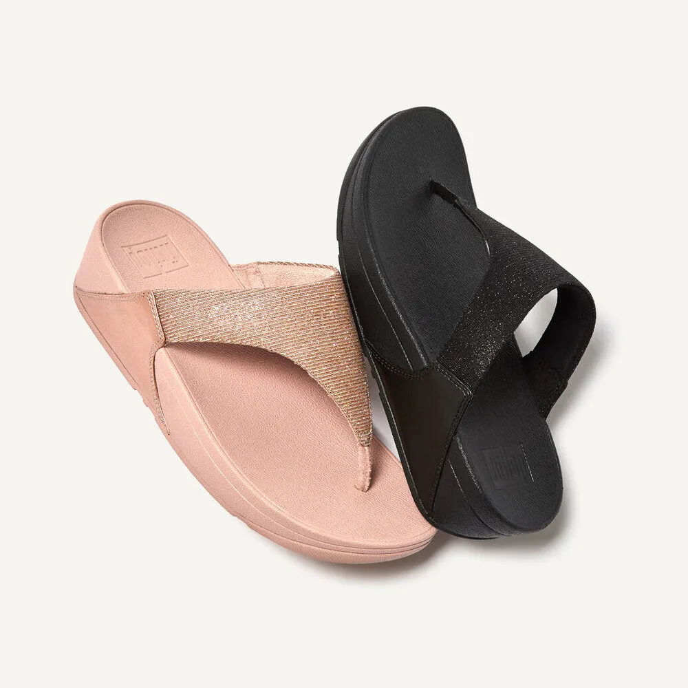 รองเท้าแตะแบบหูหนีบ ผู้หญิง รุ่น LULU SHIMMERLUX TOE-POST SANDALS