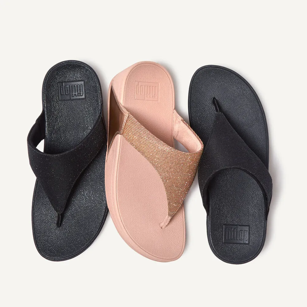 รองเท้าแตะแบบหูหนีบ ผู้หญิง รุ่น LULU SHIMMERLUX TOE-POST SANDALS