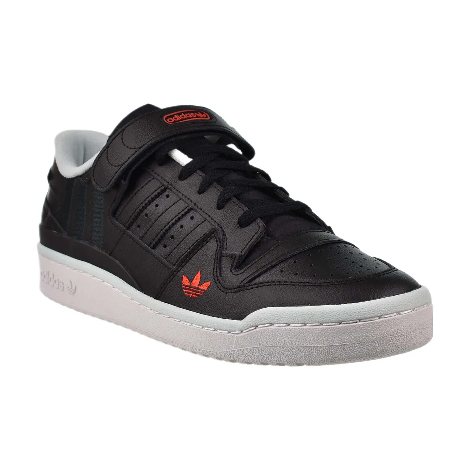 Adidas Forum Low Men's Shoes Core Black-Almost Blue