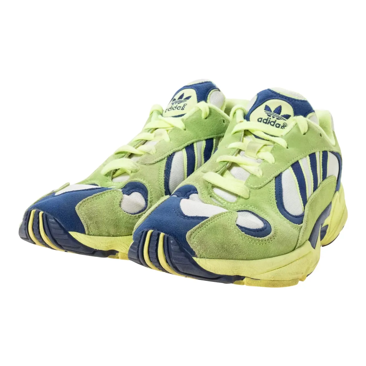 Adidas Yung-1 Solar Green Sneakers - Men's