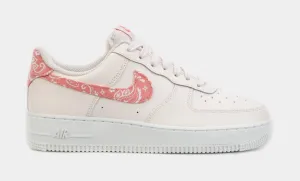 Air Force 1 '07 Pink Paisley Womens Lifestyle Shoes (Pink)