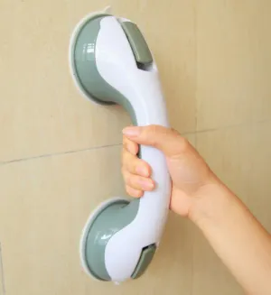 Bathtub Handrail Suction Grab Bar Handle Bathroom Anti-Slip Simple and Durable