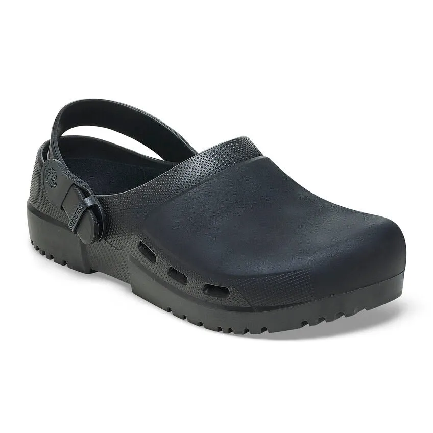 Birkenstock Birki Air 2.0 Polyurethane Color: Jet Black