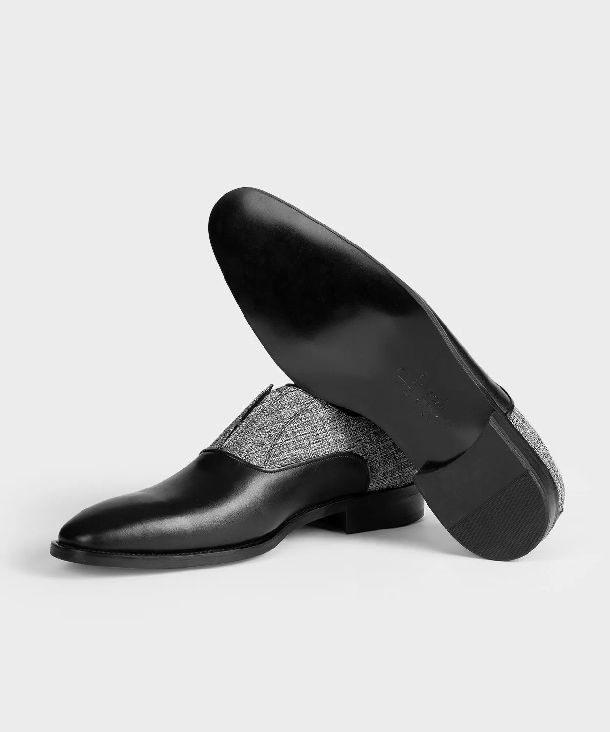 Black Leather Loafer