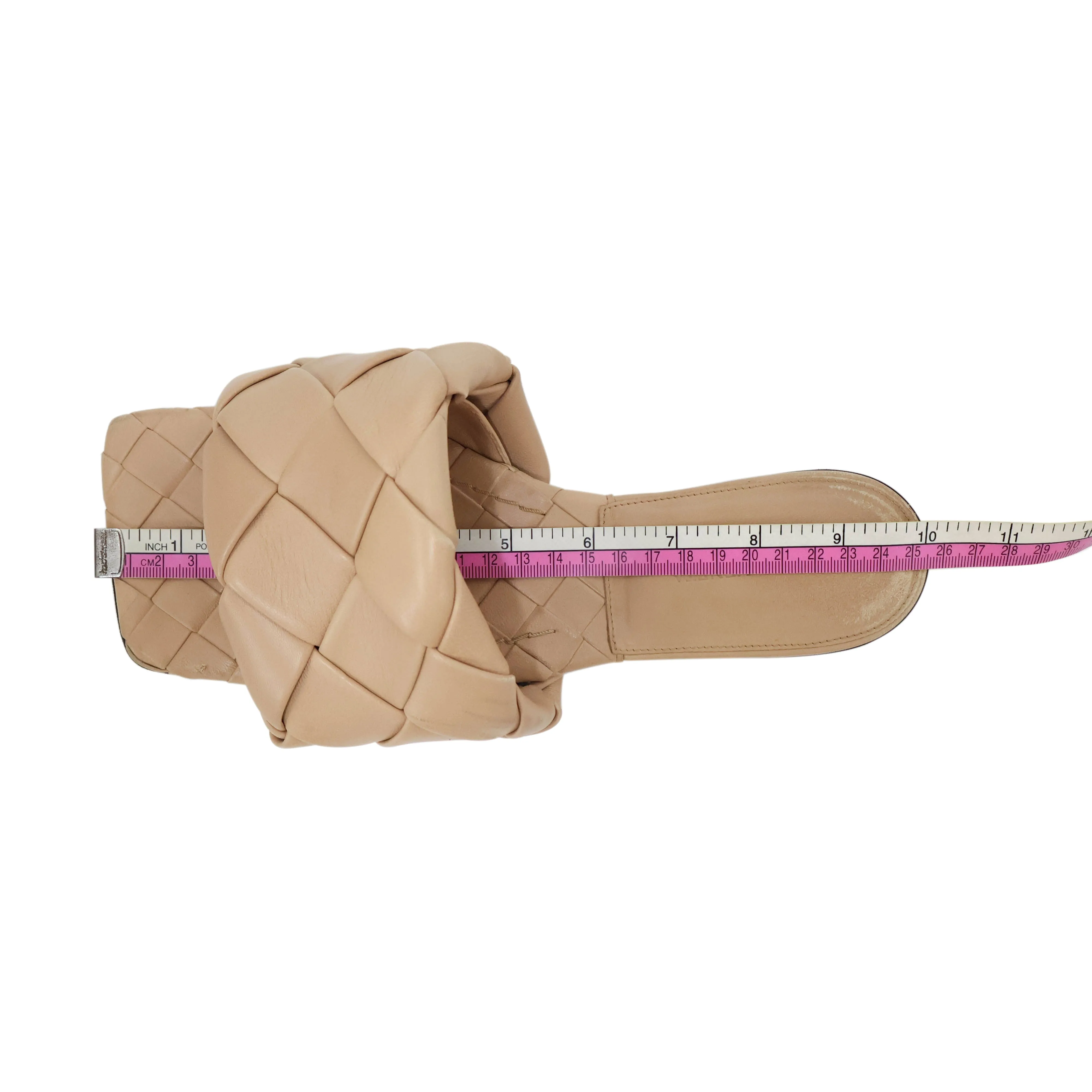 Bottega Veneta Lido Sandal Slide Beige 37.5