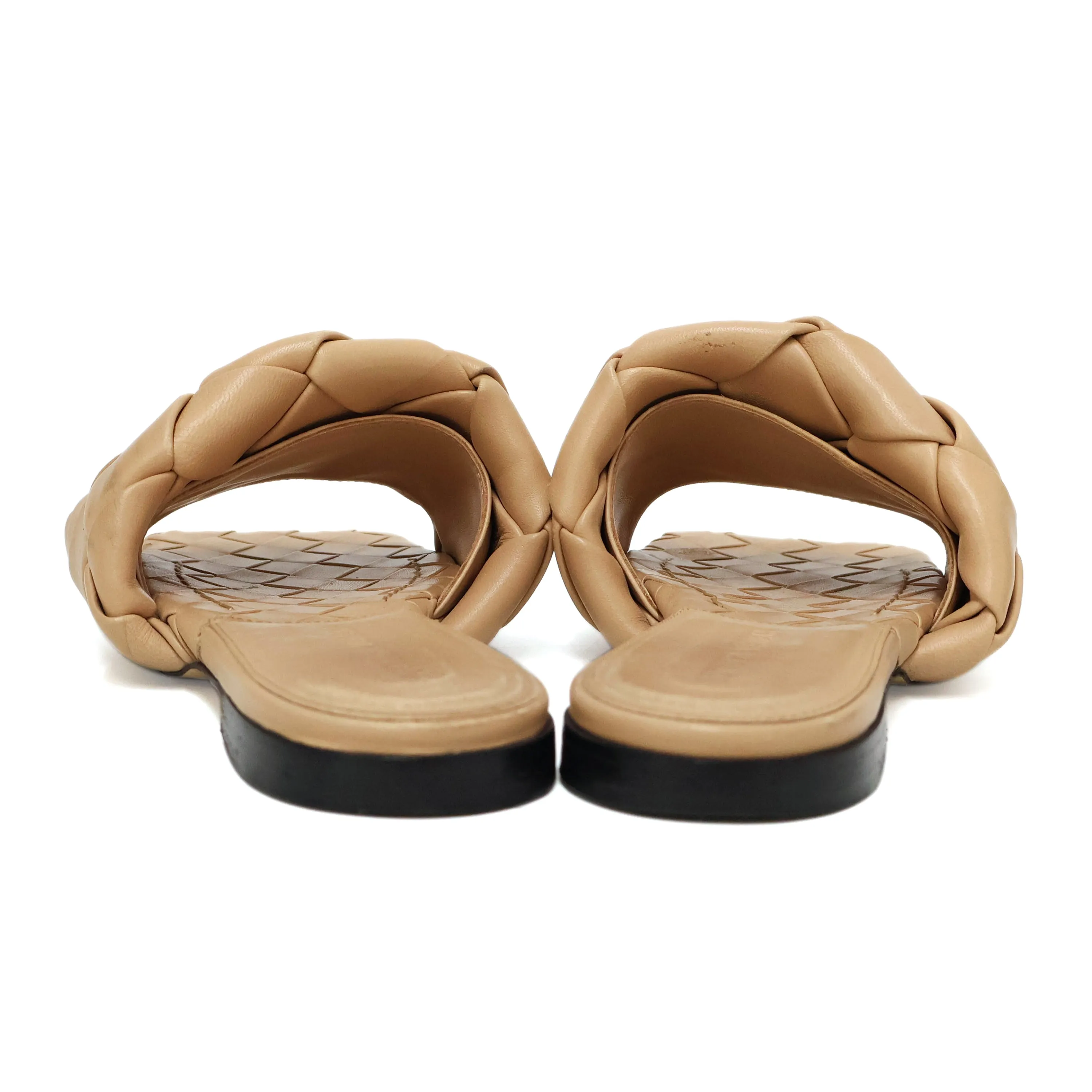 Bottega Veneta Lido Sandal Slide Beige 37.5