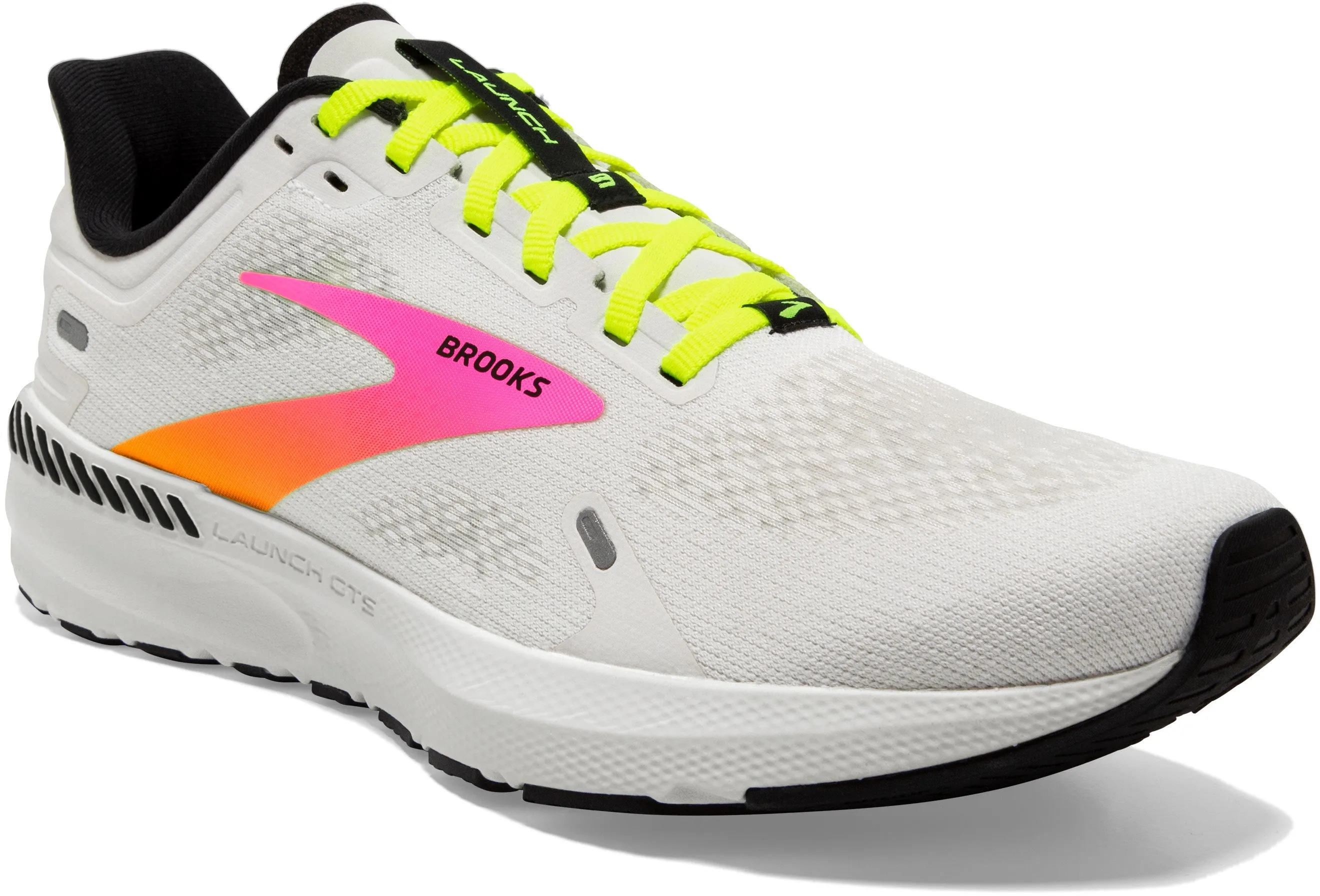 Brooks Launch GTS 9 Womens Running Shoes - White