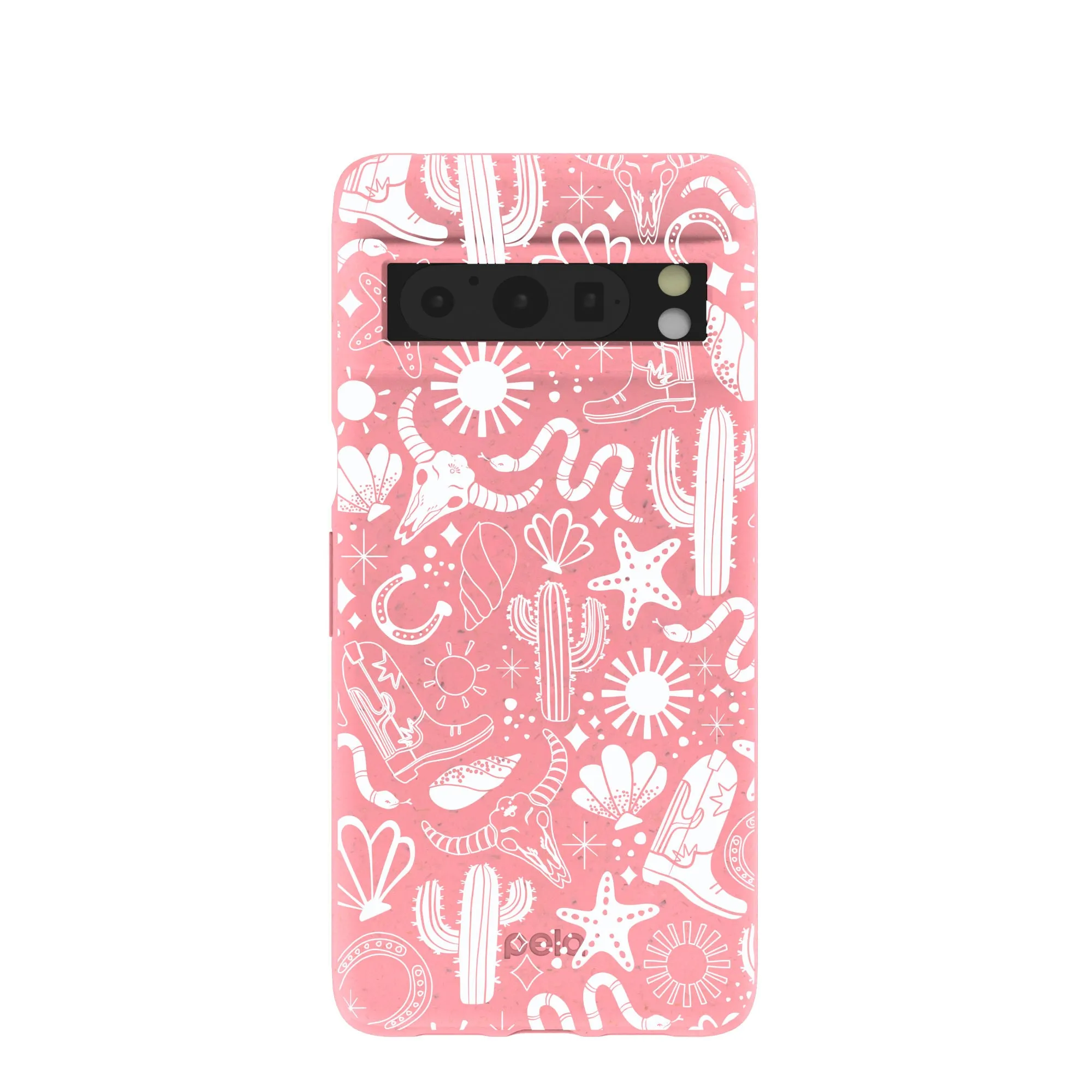 Bubblegum Pink Coastal Rodeo Google Pixel 8 Pro Case