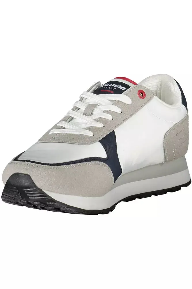 Carrera Chic White Sneakers with Contrasting Accents