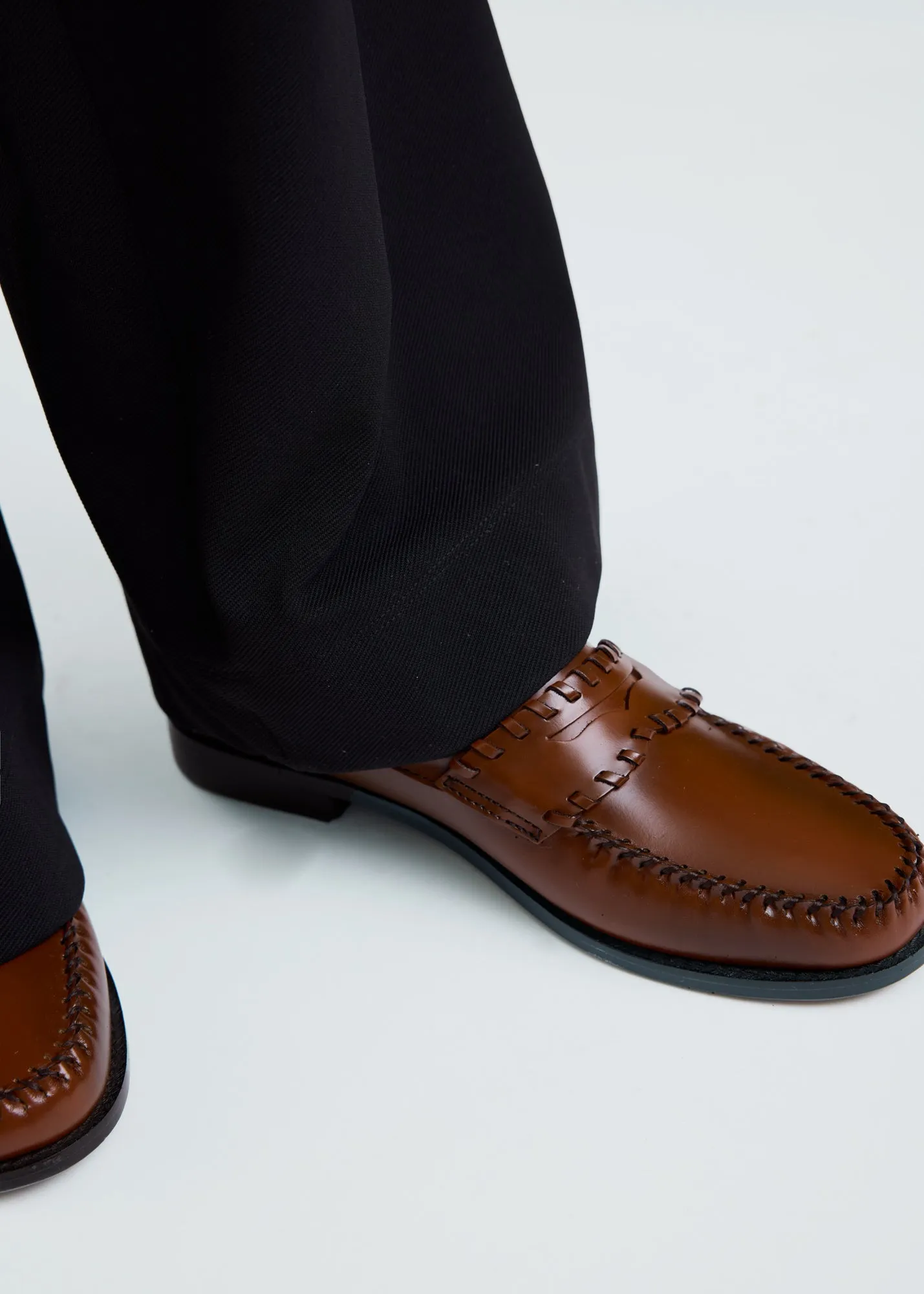 Classic leather loafer