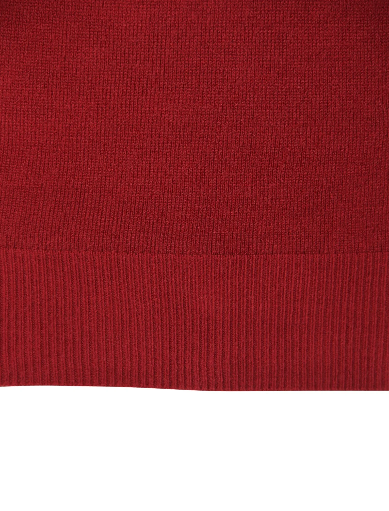 Craig Roll Neck Knitted Jumper in Red - Kensington Eastside