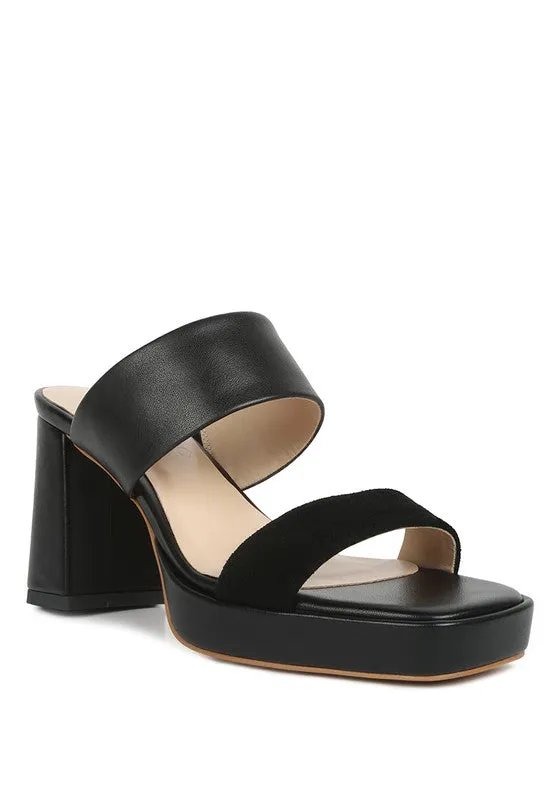 Eddlia Slip On Platform Sandals