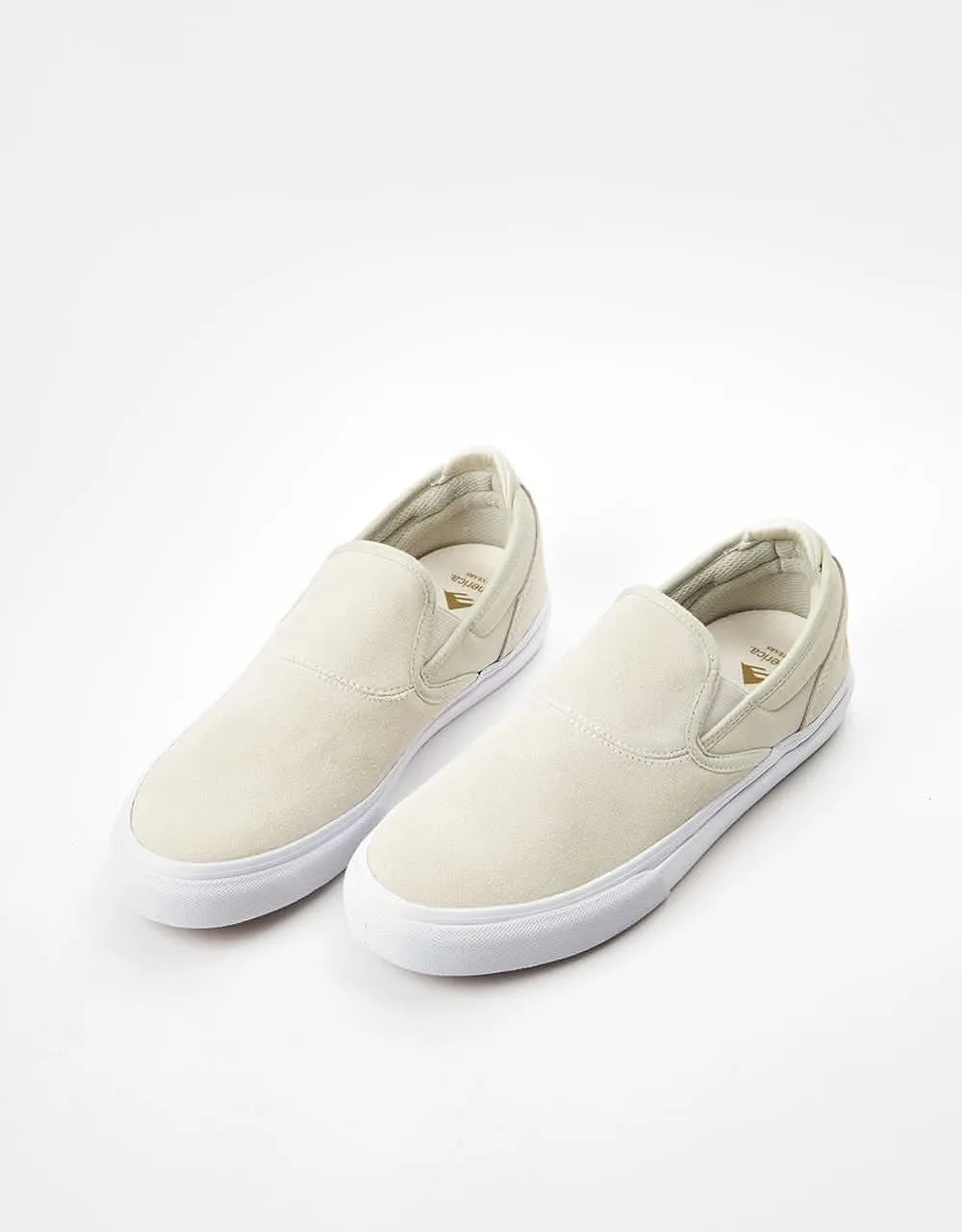 Emerica x This is Skateboarding Wino G6 Slip-On Skate Shoes - White