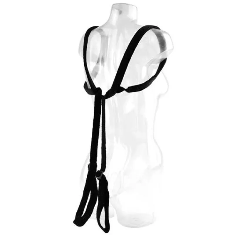 Fetish Fantasy Series Giddy-Up Harness - Black