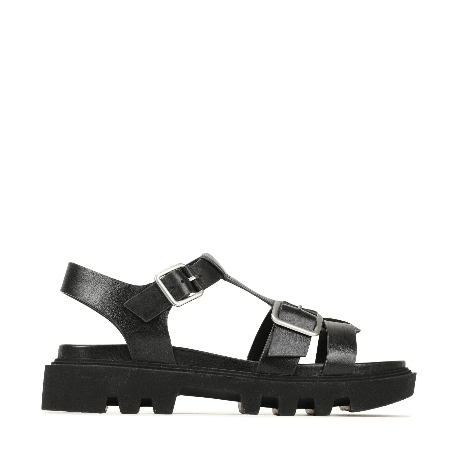 FLIC LEATHER SANDALS