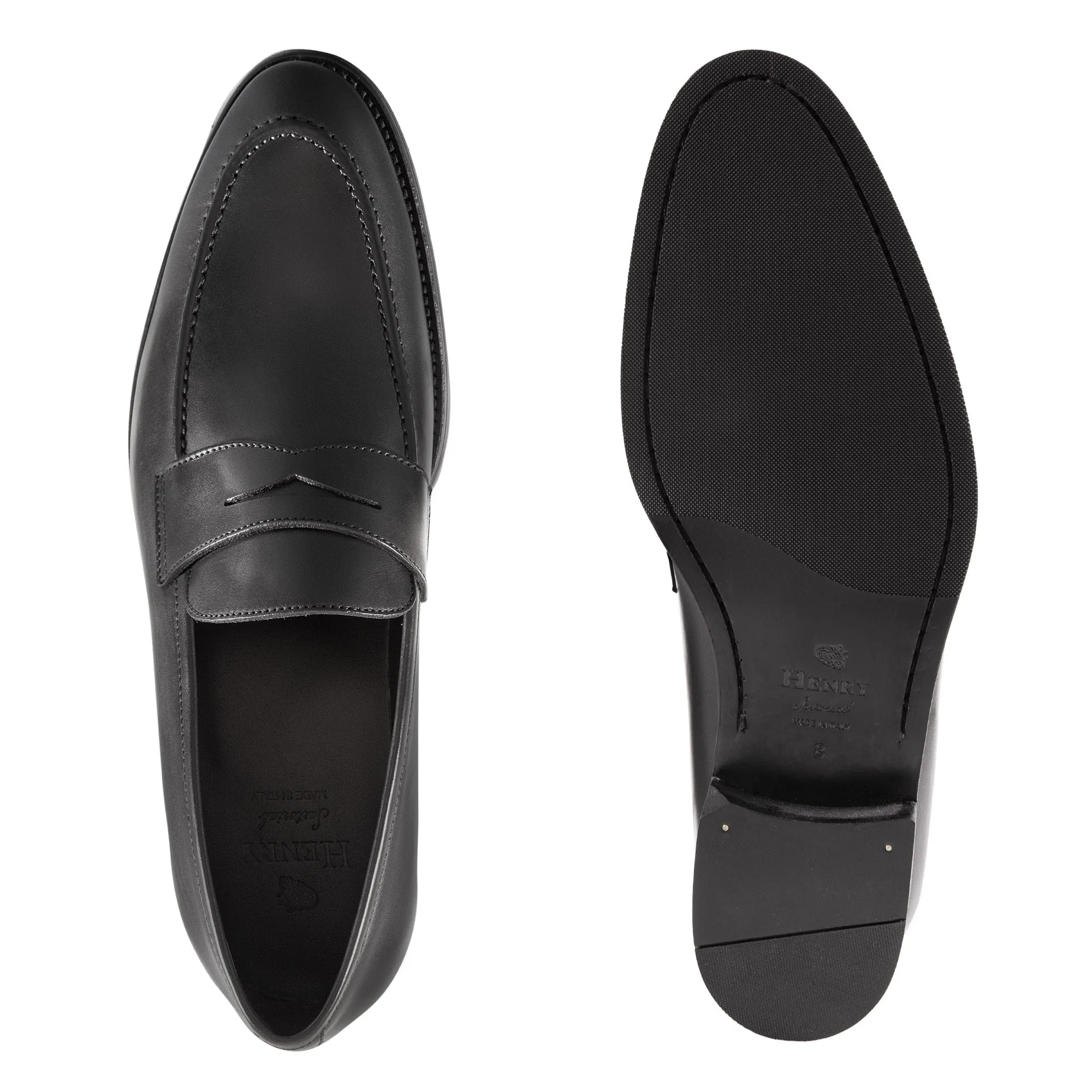 HENRY SARTORIAL Blake Loafers BLACK