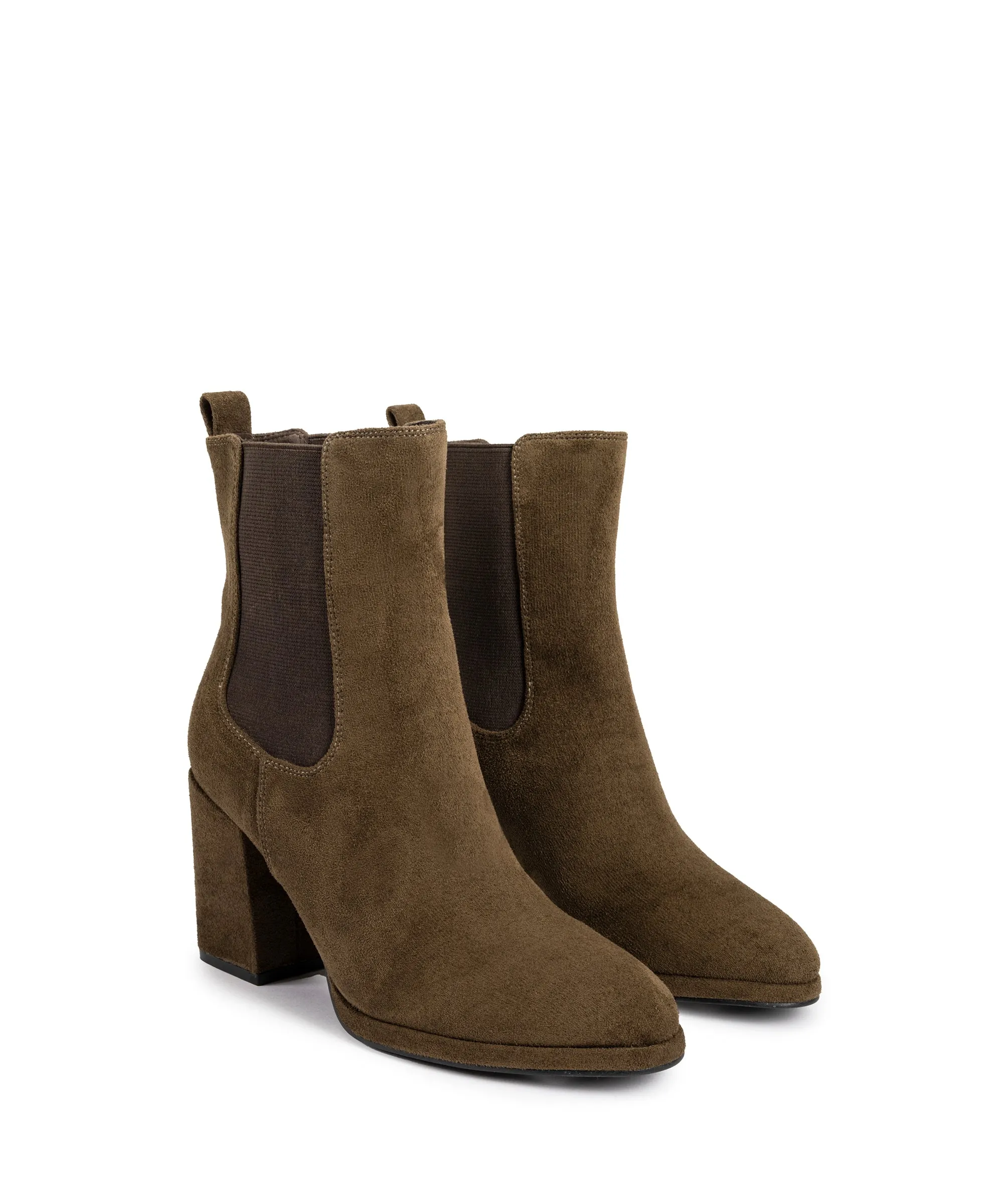 Ipekyol Suede Heeled Boots Brown