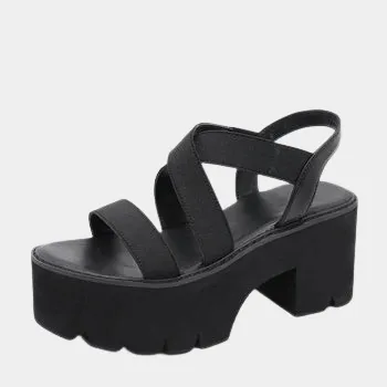 Joskaa 2024 New Chunky Sandals Thick Platform