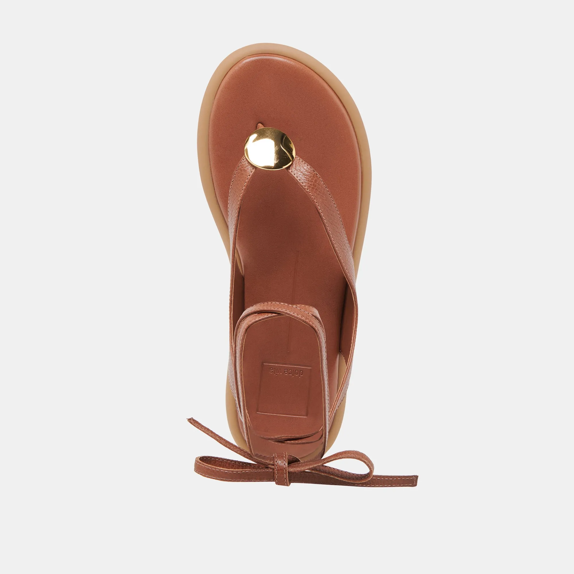 JUDY SANDALS COGNAC LEATHER