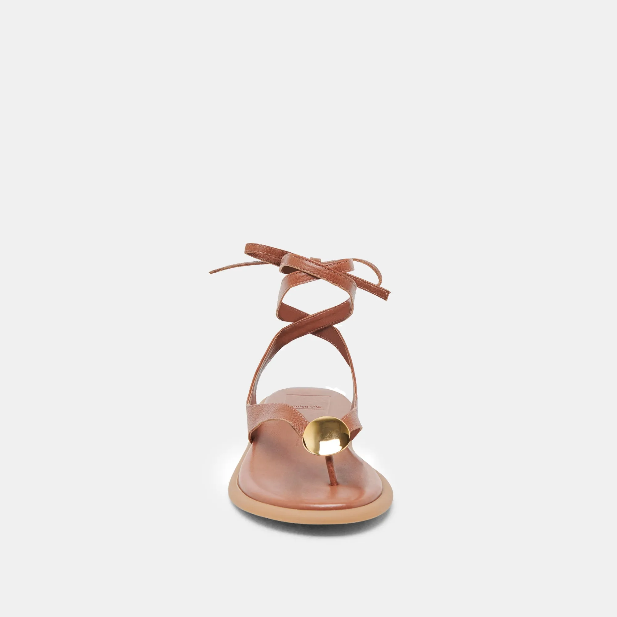 JUDY SANDALS COGNAC LEATHER