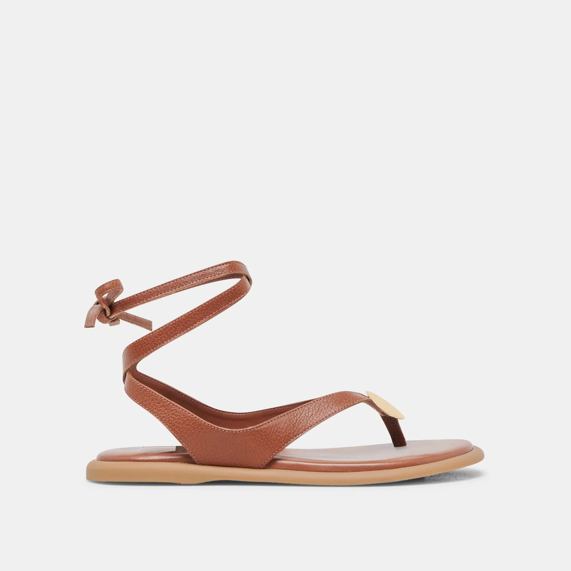 JUDY SANDALS COGNAC LEATHER