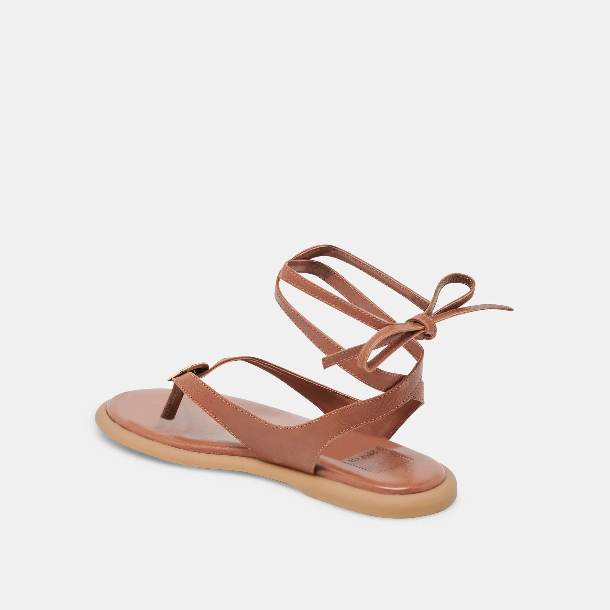 JUDY SANDALS COGNAC LEATHER