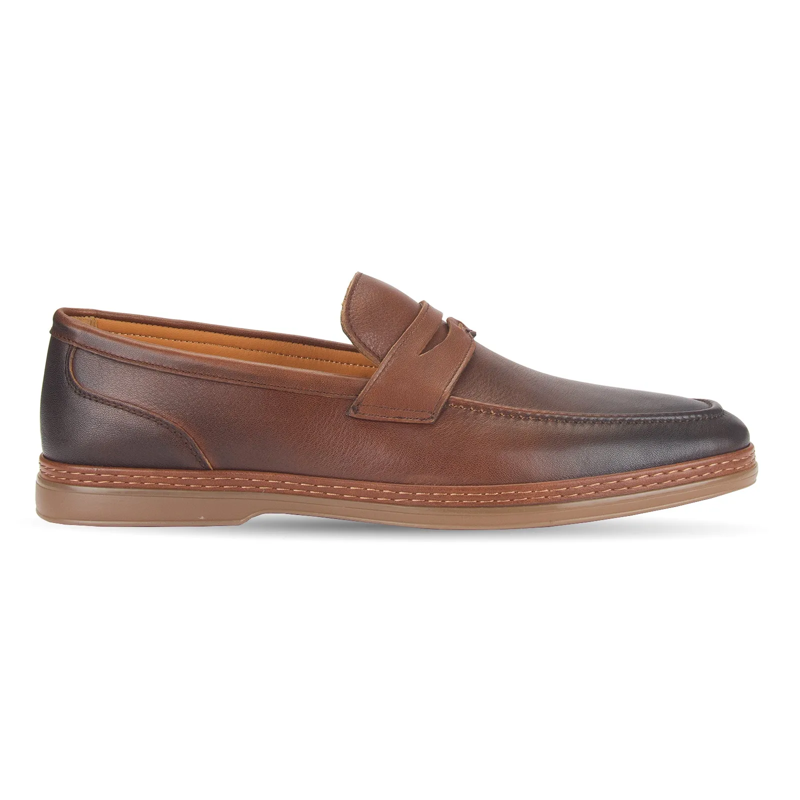 Karl mens two-tone formal Penny Loafer