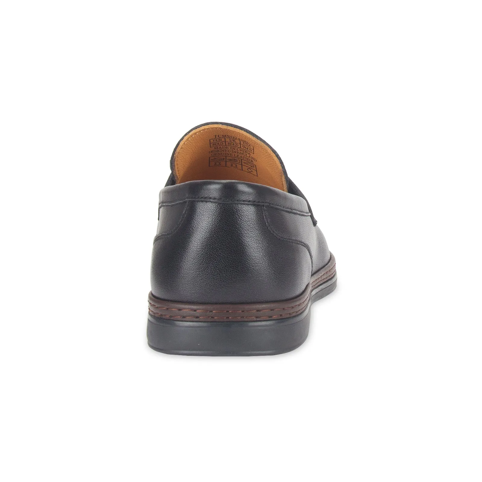 Karl mens two-tone formal Penny Loafer