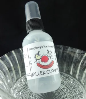 KILLER CLOWN Body Spray | Cotton Candy Scent | All Natural Perfume