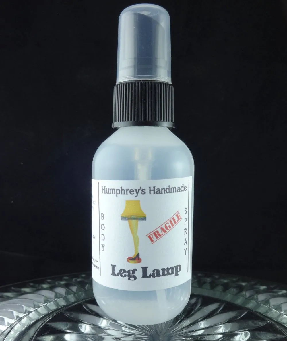 LEG LAMP Body Spray | 2 oz 4 oz | Pine | Fir | Cedar | Eucalyptus | Christmas