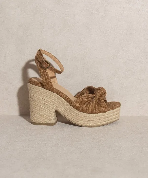 Mackenzie Espadrille Wedge Sandal