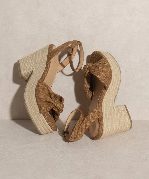 Mackenzie Espadrille Wedge Sandal