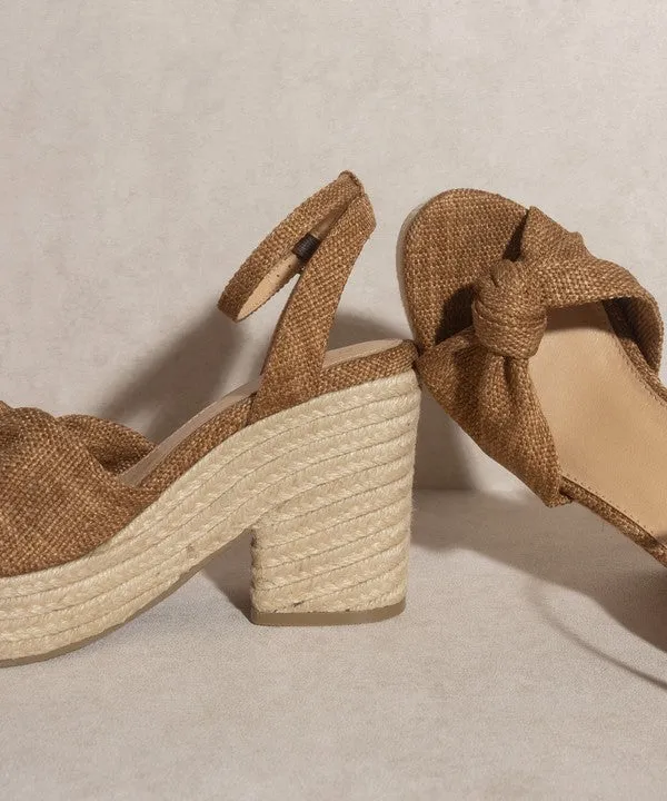 Mackenzie Espadrille Wedge Sandal