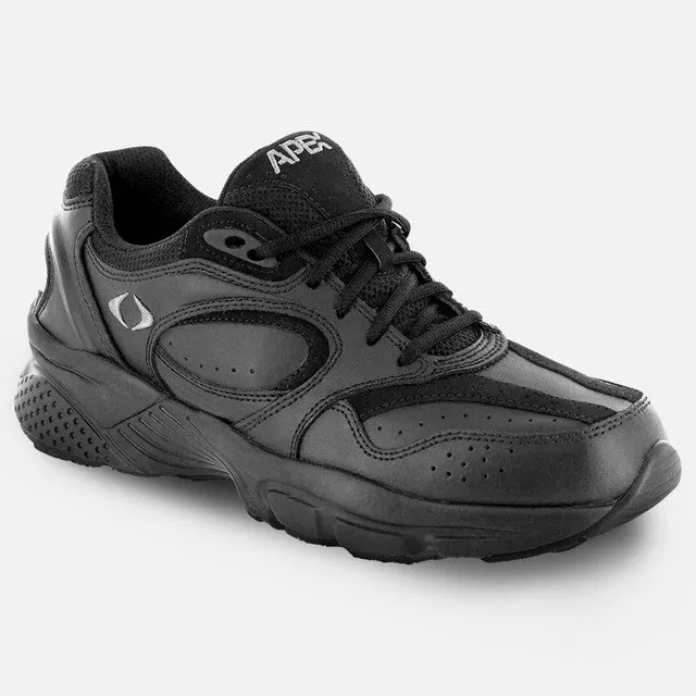 Men's X-Last Lace Walking Shoe - Black