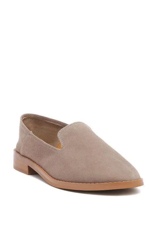 Oliwia Classic Suede Loafers