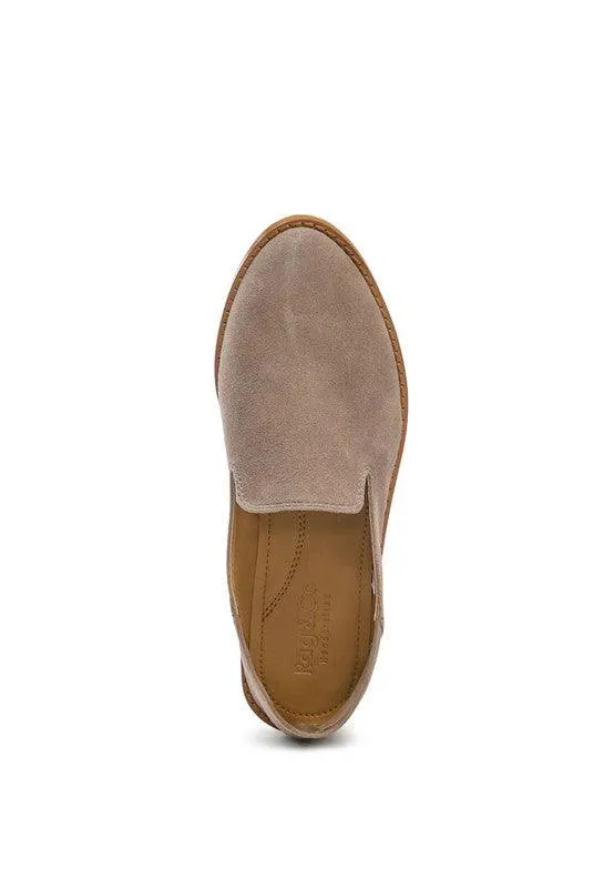 Oliwia Classic Suede Loafers