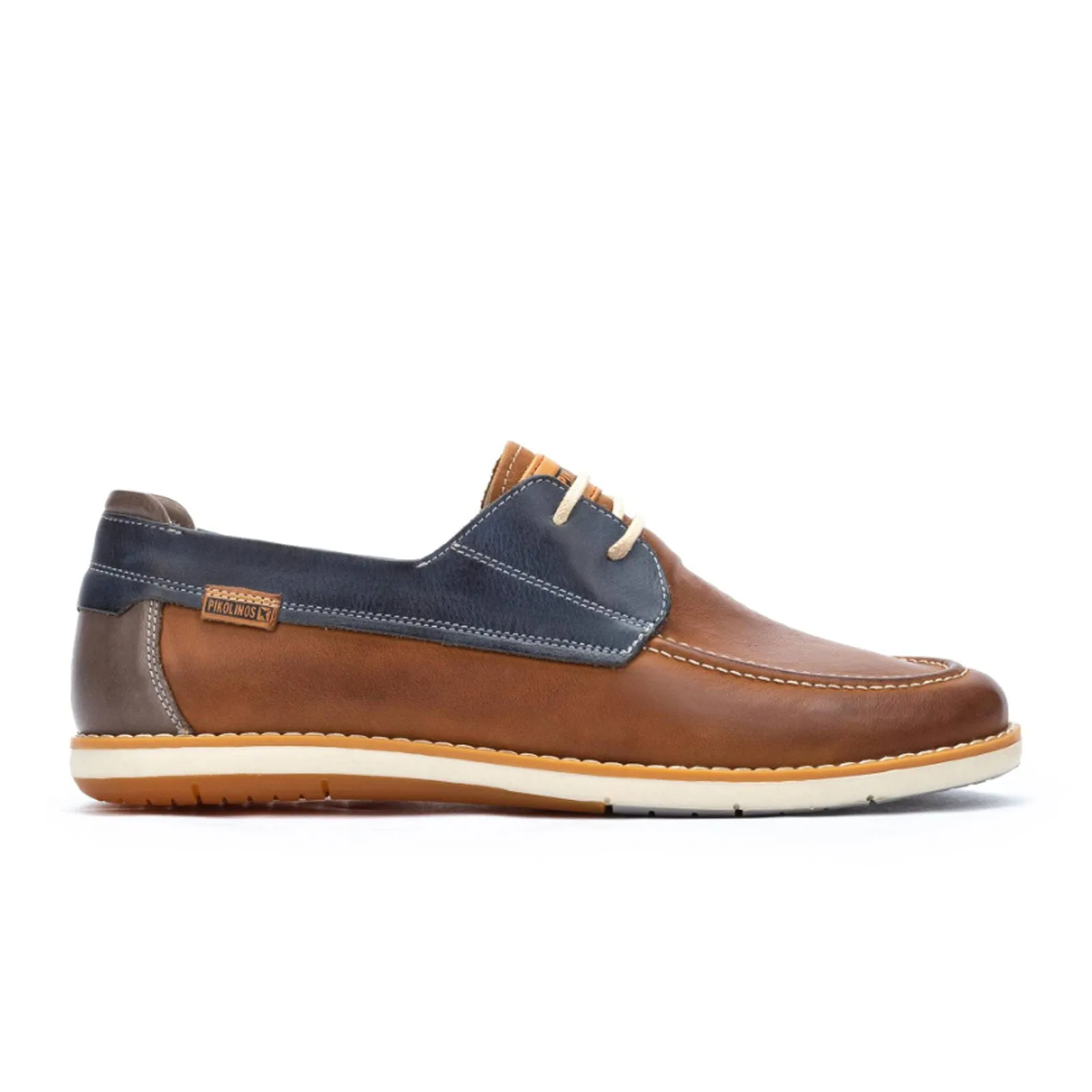 Pikolinos Jucar M4E-1035BFC1 Boat Shoe (Men) - Brandy Leather