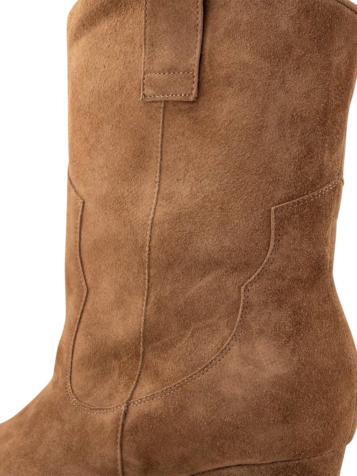 Shoe The Bear Dicte Boots-Caramel Suede-STB2387