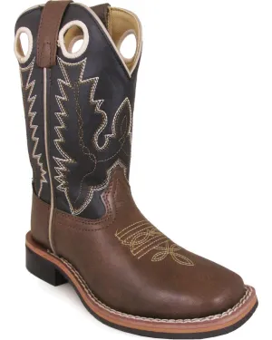 Smoky Mountain Youth Boys Blaze Kid Western Square Toe Boot Style 1685Y