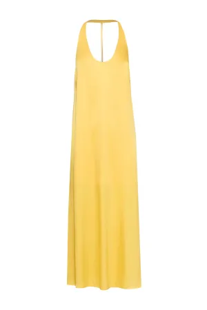 T-BOZ SLIP DRESS {MIMOSA YELLOW}